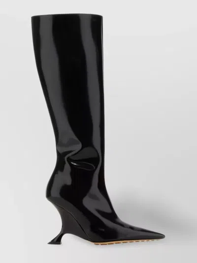 BOTTEGA VENETA ROCKET SCULPTURAL KNEE HIGH BOOTS