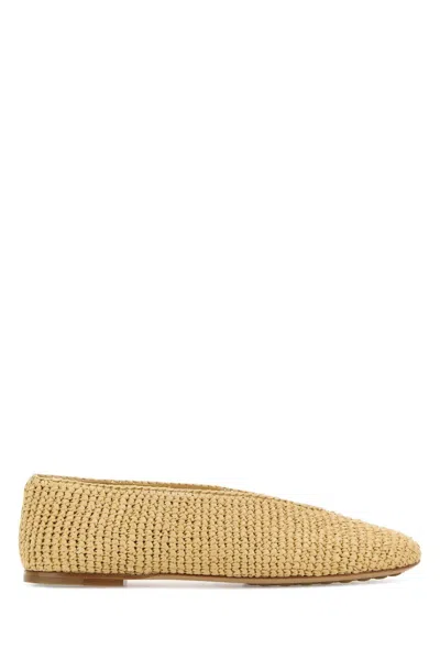 Bottega Veneta Rosa Ballerina Ballet Flat In Brown