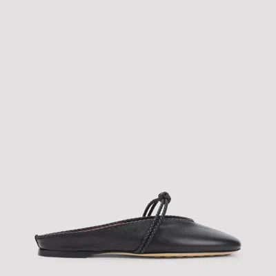 Bottega Veneta Rosa Marand-jane Ballerina In Black