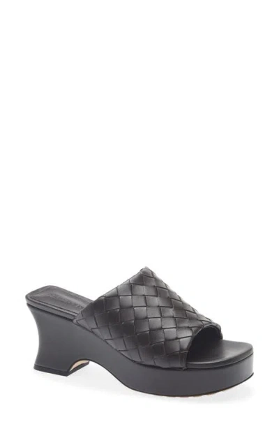Bottega Veneta Rosita Slide Sandal In Black