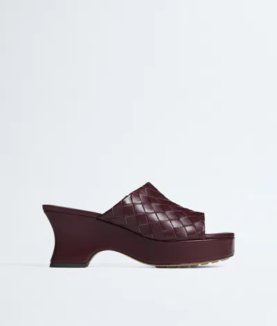 Bottega Veneta Bottega  Veneta Rosita Wedge Mule In Brown