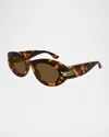 Bottega Veneta Women's Sunglasses, Bv1322s 6j000451 In Brown