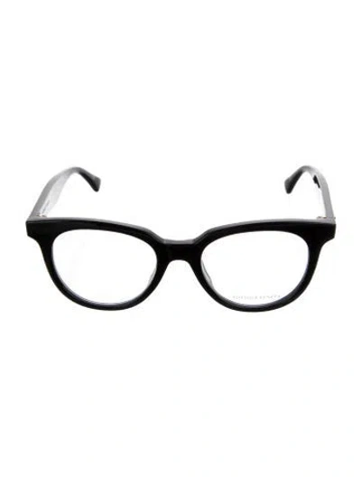Pre-owned Bottega Veneta Round Eyeglasses W/ Tags In Black
