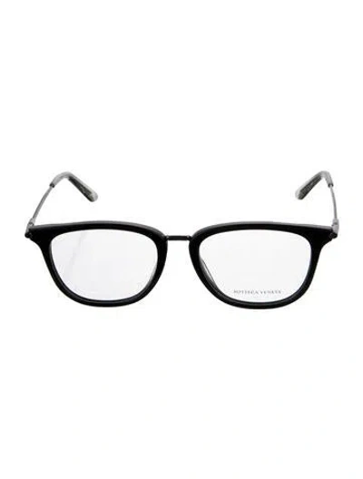 Pre-owned Bottega Veneta Round Eyeglasses W/ Tags In Black