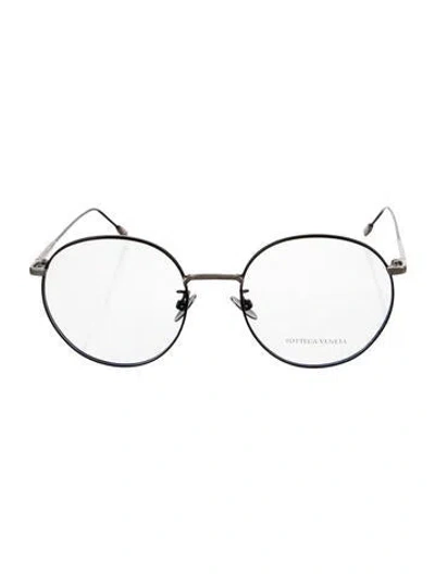 Pre-owned Bottega Veneta Round Eyeglasses W/ Tags In Black