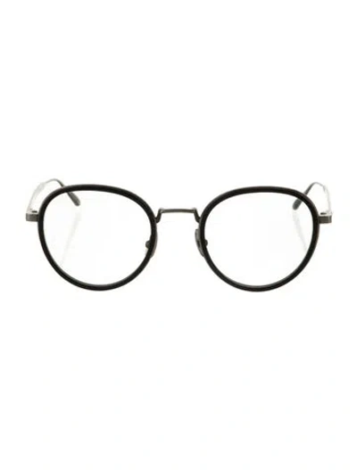 Pre-owned Bottega Veneta Round Eyeglasses W/ Tags In Gray