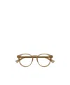 Bottega Veneta Round Frame Eyeglasses In Nude