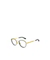 Bottega Veneta Round Frame Flat Mirror In Black
