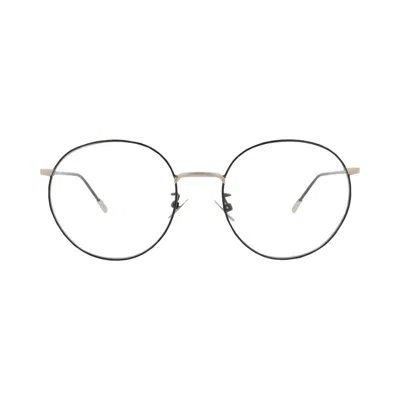 Pre-owned Bottega Veneta Round-frame Metal Optical Frames 'brown' | Women's Size Onesize