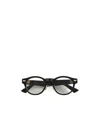 Bottega Veneta Round Frame Mirror In Black