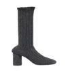 Bottega Veneta Atomic Knit Boots In Black