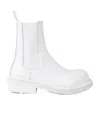 Bottega Veneta Round-head Short Boots In White