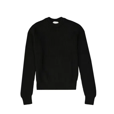 Bottega Veneta Round Neck Sweater In Black