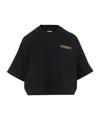 Bottega Veneta Round Neck T-shirt In Black