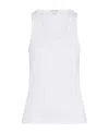 Bottega Veneta Round-neck Vest In White