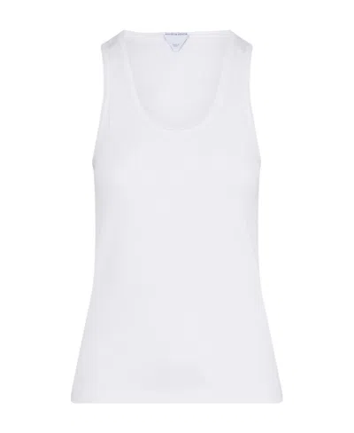 Bottega Veneta Round-neck Vest In White