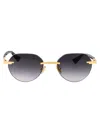 Bottega Veneta Glaze Rimless Sunglasses