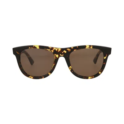 Pre-owned Bottega Veneta Round Sunglasses 'havana/brown' | Men's Size Onesize