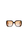Bottega Veneta Round Sunglasses In Multicolor