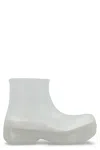 Bottega Veneta Transparent Puddle Boots In White