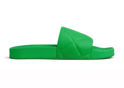 Pre-owned Bottega Veneta Rubber Slide (women's) Sneakers In Green