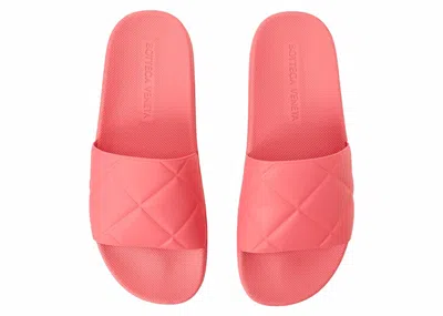 Pre-owned Bottega Veneta Rubber Slide (women's) Sneakers In Pink