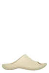 Bottega Veneta Logo Flat-bottomed Open-toed Cool Drag In White