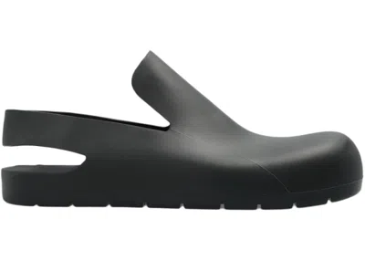 Pre-owned Bottega Veneta Rubber Slingback Puddle Shoe (women's) Sneakers In Black