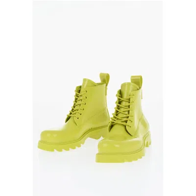 Bottega Veneta Rubber Stride Combat Boots