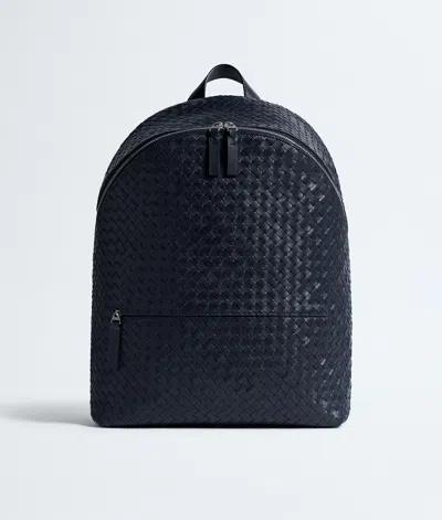 Bottega Veneta Intrecciato 1975 Backpack In Orange