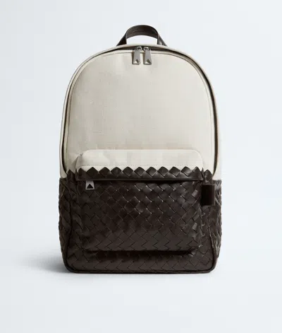Bottega Veneta Intrecciato Backpack In Multi