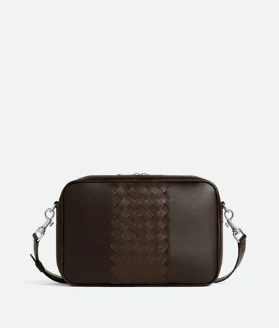 Bottega Veneta Intrecciato Camera Bag In Brown