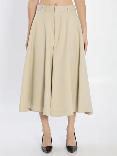 BOTTEGA VENETA BOTTEGA VENETA SAND TWILL BERMUDA SHORTS