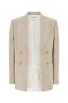 Bottega Veneta Sand Viscose Blend Blazer