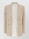 Bottega Veneta Women Melange Sand Viscose Blend Blazer
