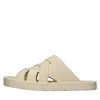 Bottega Veneta Ivory-coloured Rubber Slide In Beige Chari