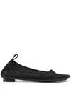 Bottega Veneta Elegant And Versatile Black Knit Sandals For Women In Black