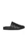 Bottega Veneta Mens Reggie Woven Leather Clog Blac In Black