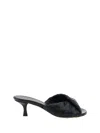 Bottega Veneta Blink Mule Sandal In Black