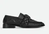 Bottega Veneta Astair Leather Braid Slip-on Loafers In Black