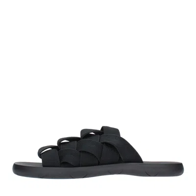 Bottega Veneta Sandals Black In Nero Neri E Grigi