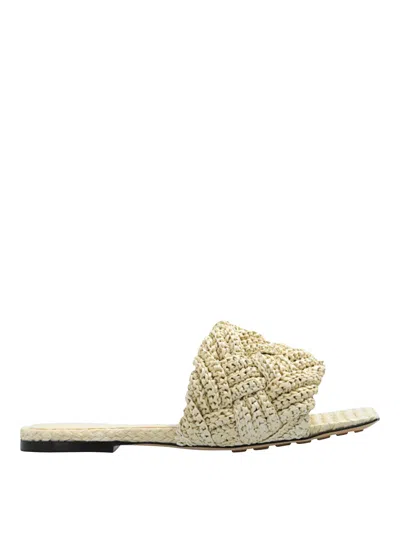 Bottega Veneta Sandals In Blanco