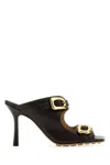 Bottega Veneta Stretch Slide Sandal In Brown