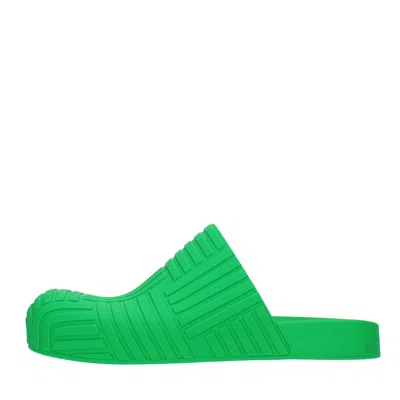 Bottega Veneta Sandals Green In Verde Blu E Verdi