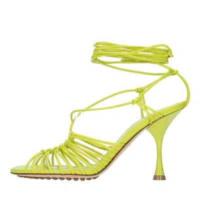 Bottega Veneta Sandali Dot In Green
