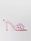 Bottega Veneta Sandals With Open Toe And Stiletto Heel In Pastel