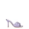 Bottega Veneta Matelassé Laminated Nappa Leather Mules