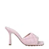 Bottega Veneta Lido 90mm Leather Mules