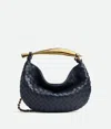 Bottega Veneta Sardine With Chain In Blue