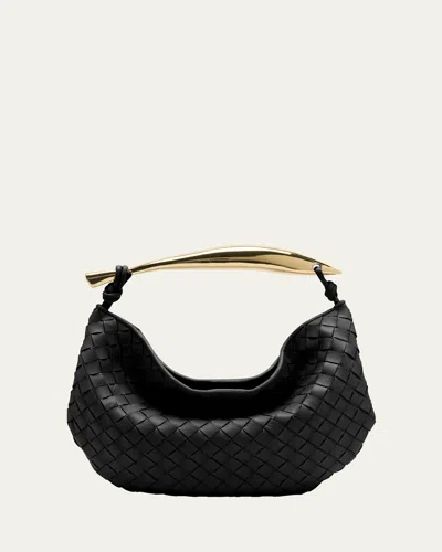 Bottega Veneta Sardine Bag In Black